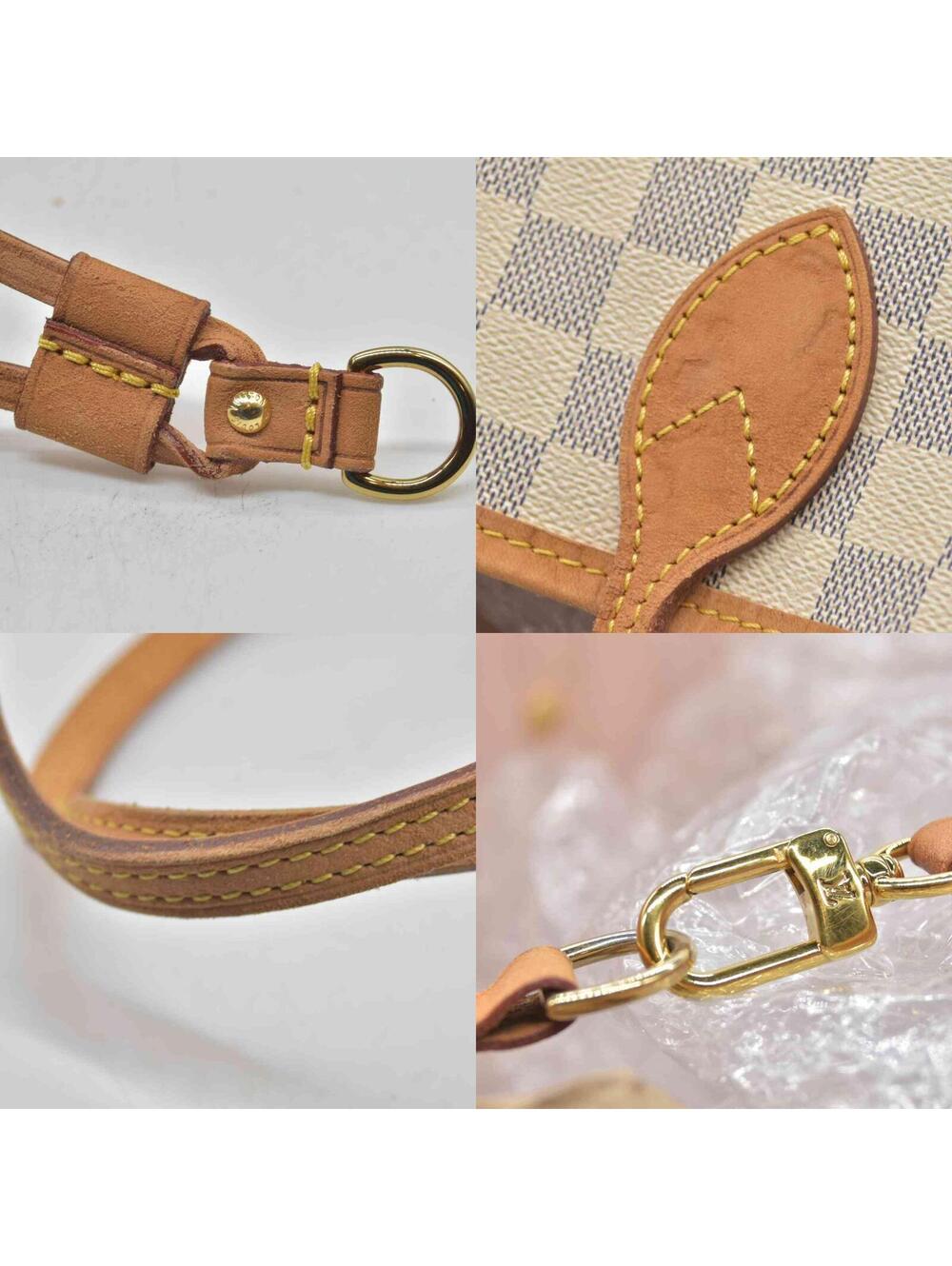 2019 Louis Vuitton Damier Azur Neverfull MM Ballerine AR4109 - Picture 4 of 15